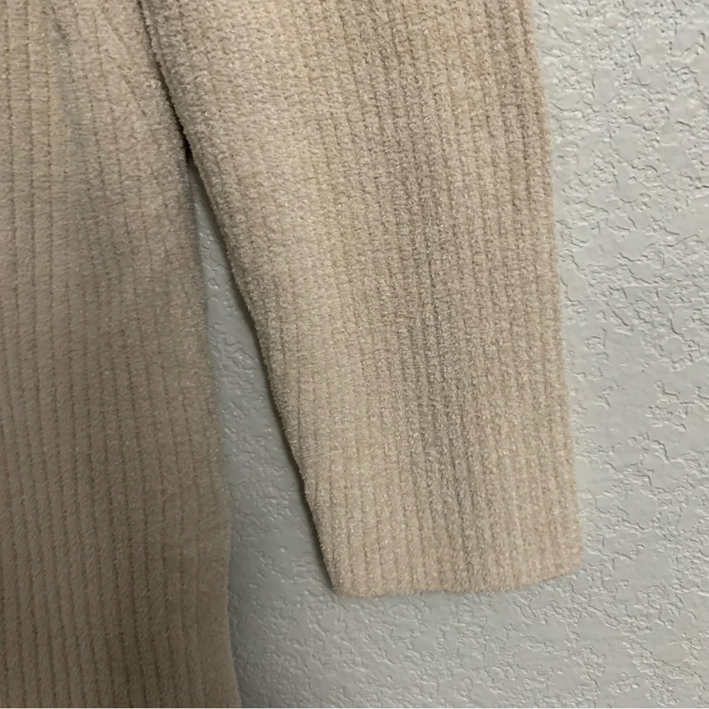 Barefoot Dreams Collared Cardigan Sweater Women 1X CozyChic Ultra Lite Ribbed - Picture 12 of 16